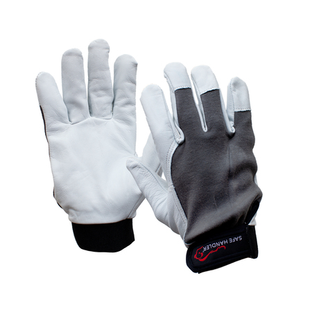 SAFE HANDLER Wing Thumb Reinforced Gloves, Large/X-Large, PR SH-MS-LXL-797-AGS